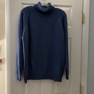 NWT Jeanne Pierre sweater, color is denim heather.